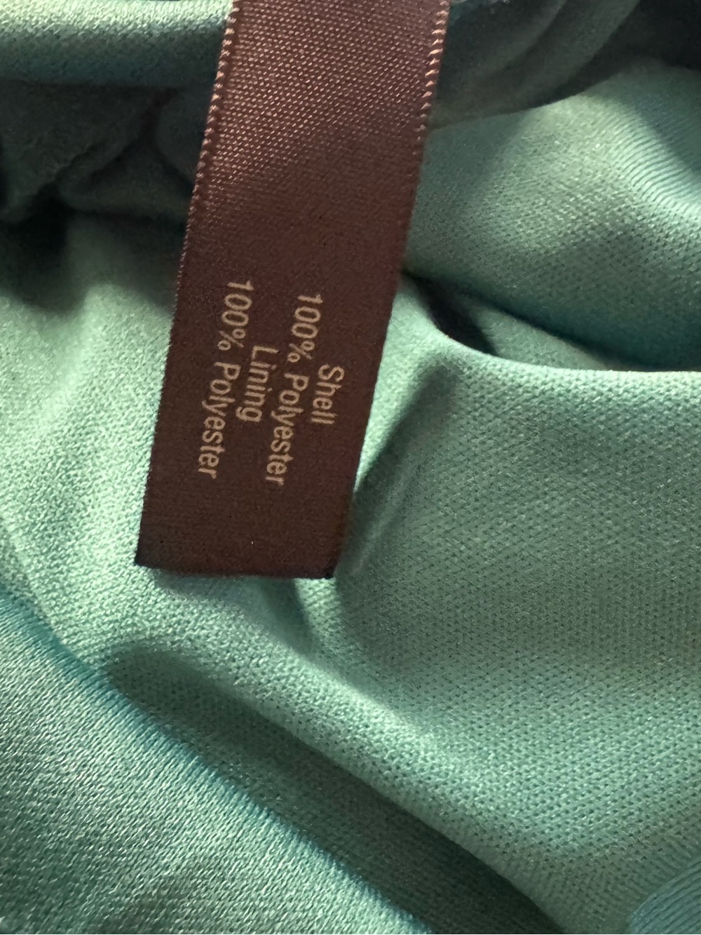 Worn Once Daytrip Teal No Sleeve Dress Size M Bust 16" Item #PHK7865 - Picture 4 of 4